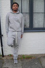 Load image into Gallery viewer, Prerich Grey X White Contrast Tracksuit
