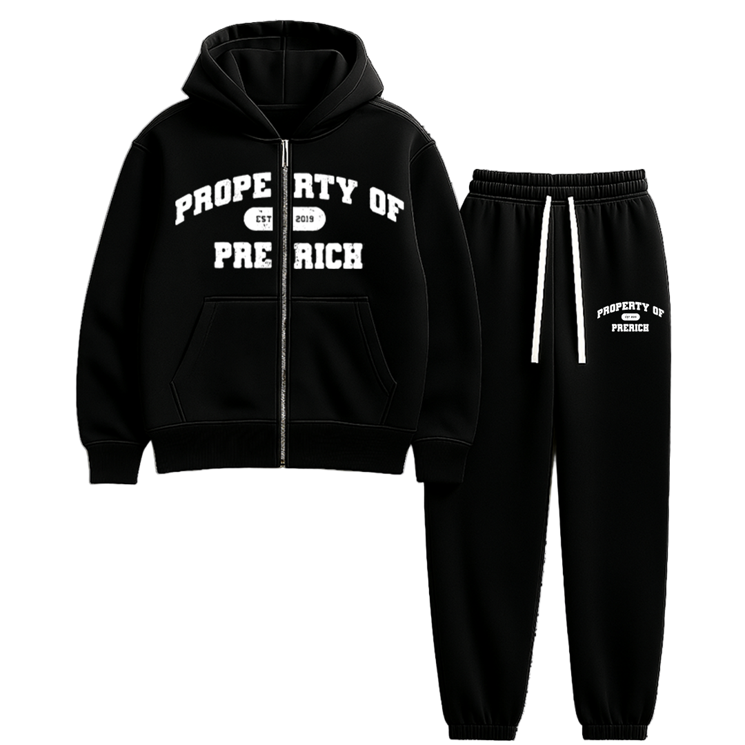 SIGNATURE APPLIQUÉ SET - BLACK