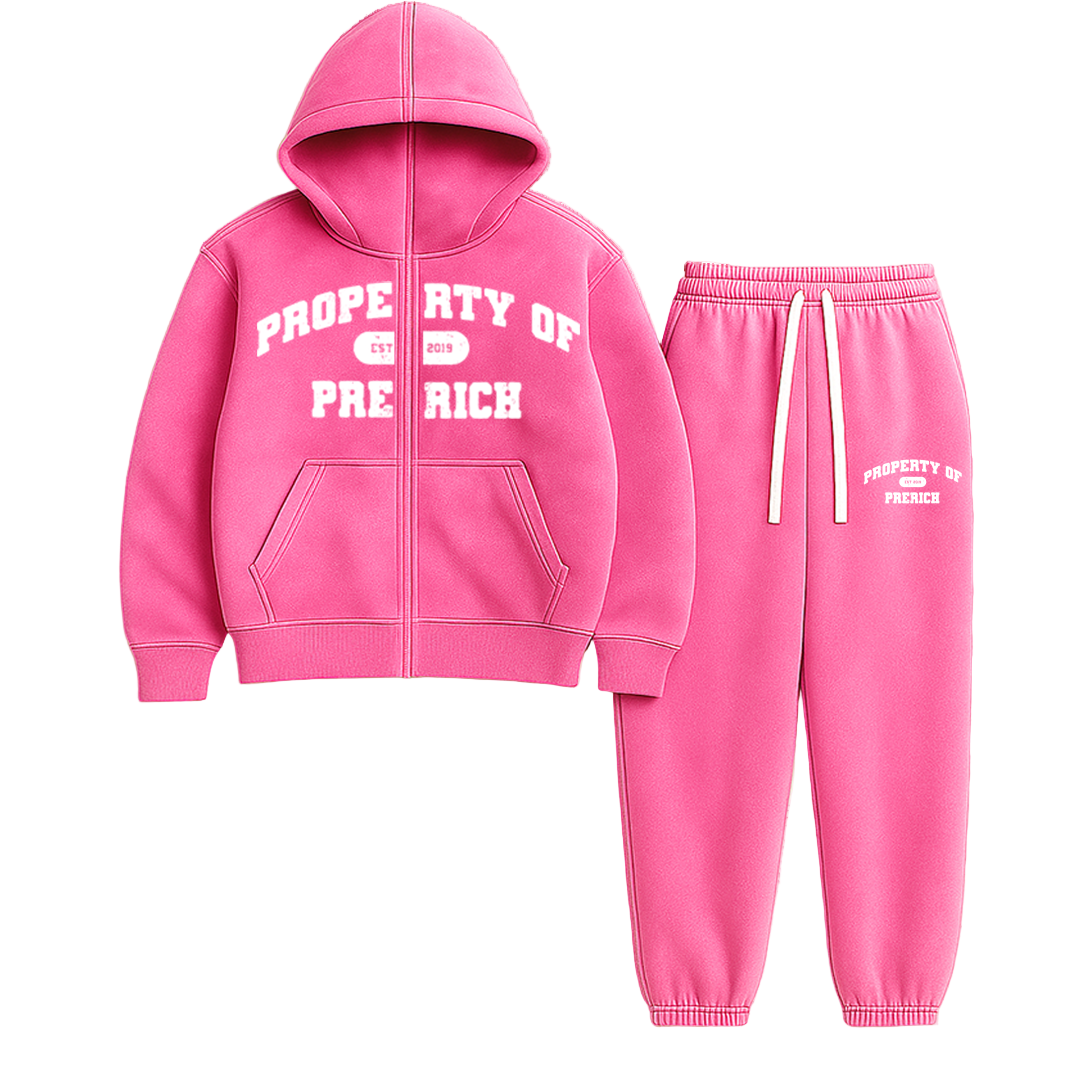SIGNATURE APPLIQUÉ SET - PINK